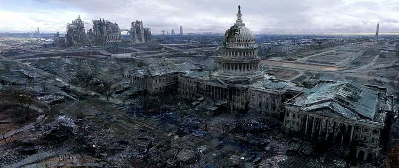 Image result for post apocalyptic america